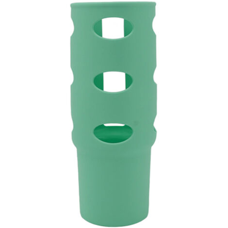 Cup Protector Sleeve Slip Resistant All Wrapped Detachable Silicone Water Cup Boot for 30oz Cups Green (1/5)