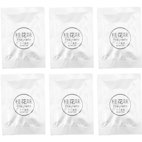 6 Pack Car Fragrance Replacement Tablets Portable Air Vent Clip Replacement Pads for Car Accessories Osmanthus Flavor (1/5)