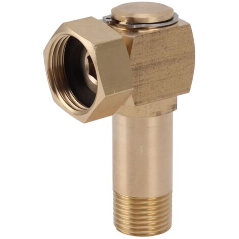 Garden Hose Adapter G1/2 High Hardness Brass Hose Elbow Connector for Replacement (1/5)