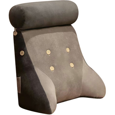 Backrest Pillow Washable Removable Cover Soft Cartoon Animal Back Support Cushion for Office Chair Bedside Dog (1/5)