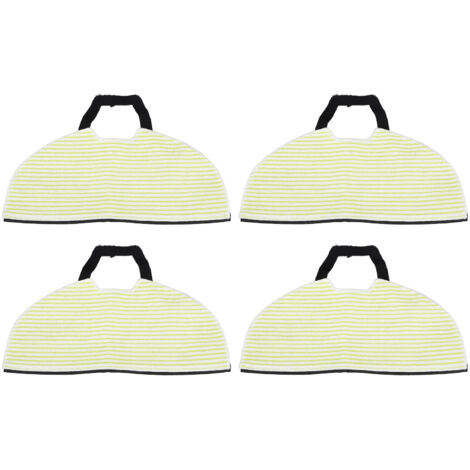 4pcs Vacuum Mop Pads Shed Resistant Highly Absorbent Reusable Mop Cloth Pad for Shark RV2410WD RV2610WD (1/5)
