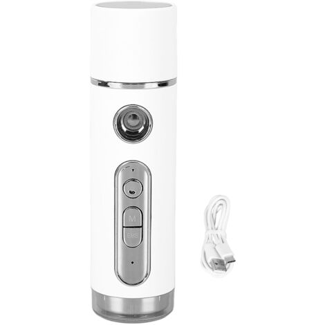 Handheld Eye Massager Wand EMS Sooth Fade Dark Circles Vibration Handheld Eye Massager Pen for Work Travel 15ml White