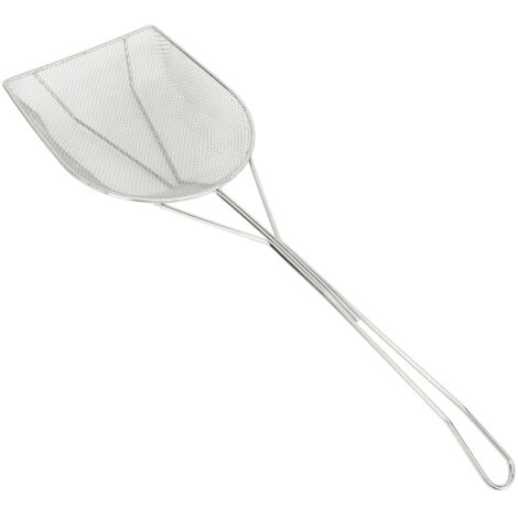 Kitchen Utensils Strainer Spoon Stainless Steel Strainer Spoon Durable Drain Strainer Skimmer Slotted Spoon for Home Restaurant Small (1/5)