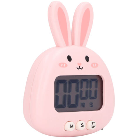 Cartoon Digital Timer ABS Portable Lightweight Simple To Use Cute ...