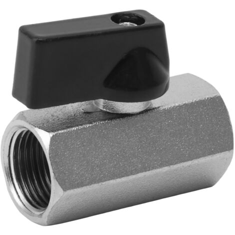 Gas Ball Valve Copper Core Thickened Natural Gas Switch for Household Water Heater Tap Pipeline 3/8in (1/5)