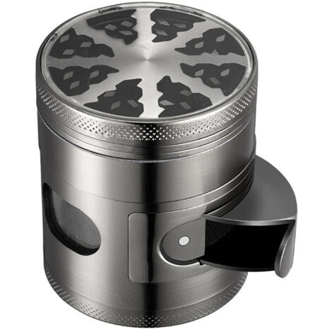Manual Spice Grinder Small Portable Zinc Alloy Herb Grinder for Household Kitchen Restaurant (1/5)