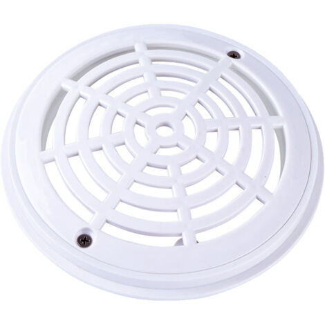 Round Main Drain Cover 203mm Durable ABS Floor Drain Cover for Swimming Pool Waterpark