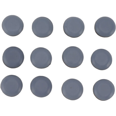 12 Pcs Round 20mm Appliance Slider Adhesive PTFE Self Stick Slider for Countertop Small Kitchen Appliances (1/5)