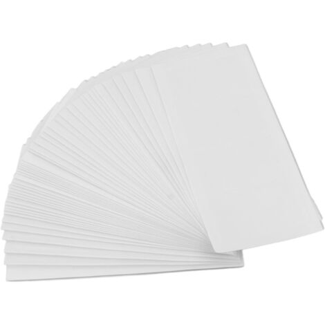 360Pcs Necklace Chain Adhesive Pouch Jewelry Display Bag Transparent PVC for Home Showcase