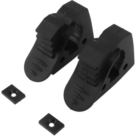 2PCS Shovel Holder Mount Rubber Quick Release Shovel Clamp Mount Bracket Fit for 1 1/7 Inch to 1 3/7 Inch Diameter Tools (1/5)