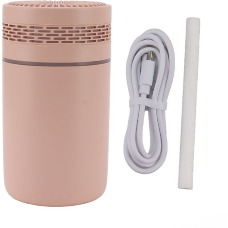 Colorful Humidifier USB Power Night Light Humidifier Mini Desktop Car Humidifier for Bedroom Office Pink (1/5)