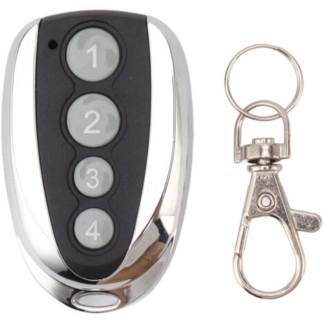 Garage Door Opener Remote Replacement 4 Button Gate Opener Remote with Keychain for Garage Door Openers
