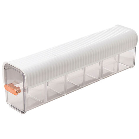 Wall Underwear Organizer Detachable Dustproof Moistureproof Wall Mount Drawer Organizer for Bedroom Home White