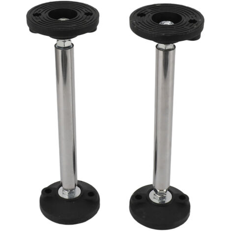 2Pcs Cabinet Adjustable Support Rod Stainless Steel Bathroom Cabinet Hanging Installation Lifting Support Rod Model 200 (1/5)