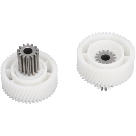 2 PCS Meat Grinder Gear Plastic and Stainless Steel Accuracy Control Sausage Machine Gear for Food Making (1/5)