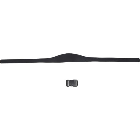 DIY Hair Trimming Template Haircut Band Breathable Curved Degion Silicone Home Hair Trimming Guide for Boys Men Black (1/5)