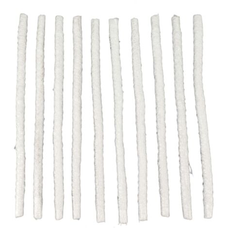 10 PCS Wicks Torch Replacement 13.78in Tiki Torch Fiberglass Wicks for Patio Lighting Garden Lights (1/5)