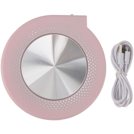 Electric Cup Warmer USB Automatic Power Off 55°C 8cm Electric Mug Heating Pad for Heating Coffee Beverages Milk Tea Hot Chocolate (1/5)