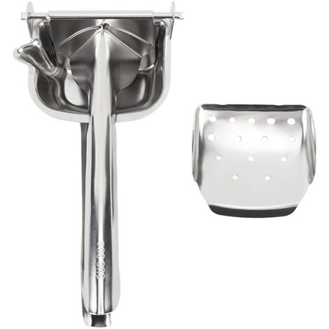 Hand Juicer 304 Stainless Steel Ergonomic Detachable Effort Saving Citrus Juicer for Home Kitchen Office (1/5)