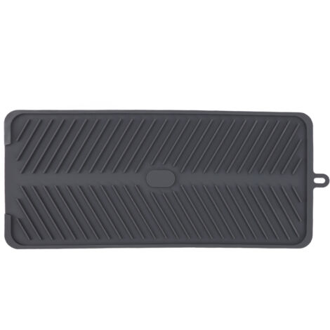 Silicone Drainage Pad Multipurpose Waterproof Collapsible Heat Resistance Thicken Silicone Dish Drying Mat for Kitchen Bar (1/5)