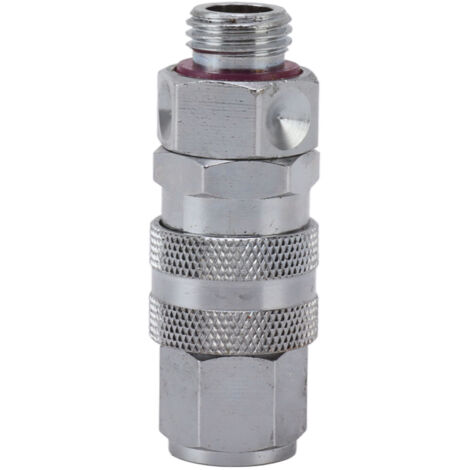 Pressure Washer Adapter with G3/8 Thread 360 Degree Swivel Brass Adapter All Copper Pesticide Pipe Anti Tangling Swivel Adapter (1/5)