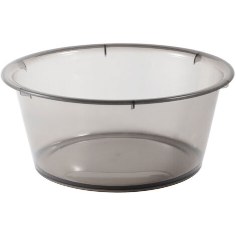 Large Transparent Laundry Basin Household Plastic Simple Thickened Washbasin Student Dormitory Plastic Basin Grey