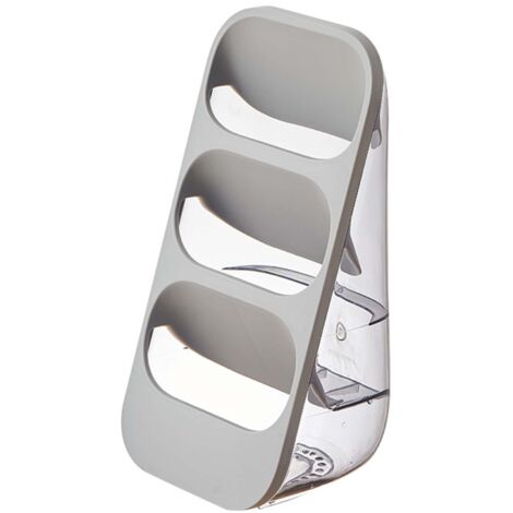 3 Layer Chopsticks Knife Storage Rack Holder Waterproof Knife Storage Drainage Bracket Container Gray (1/5)