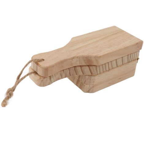 Banana Smasher Maker 2 in 1 Wooden Tostonera Plantain Press for Fried Plantains Chips Tostones Cups Potatoes (1/5)
