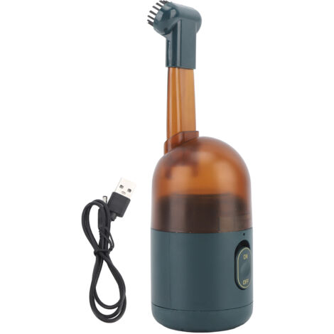 Green Cordless Vacuum Cleaner Desk Handheld Small Vacuum Cleaning Machine for Home Desktop Keyboard (1/5)