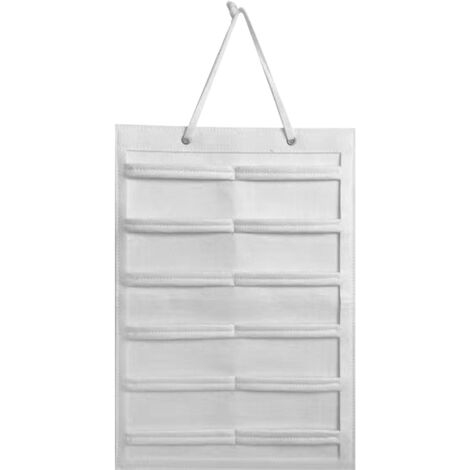 Wall Hanging Storage Bag Kids Hairpin Claw Holder Felt Display Organizer for Jewelry Hair Accessories Horizontal (1/5)