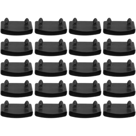 20PCS Bed Slat Cover Holders End Caps Plastic Easy Installation Stable Furniture Accessory for Holding Bed Base (1/5)