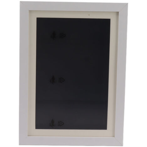 Kids Art Frame Density Board PS Magnetic Front Opening Changeable Artwork Display Frame Holds 50PCS Pictures for Crafts Drawing Schoolwork White (1/5)