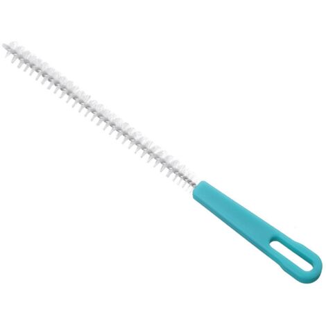 Sewer Drain Brush Nylon Plastic Mini Extra Long Straw Cleaning Brush for Pipe Hole Bottle