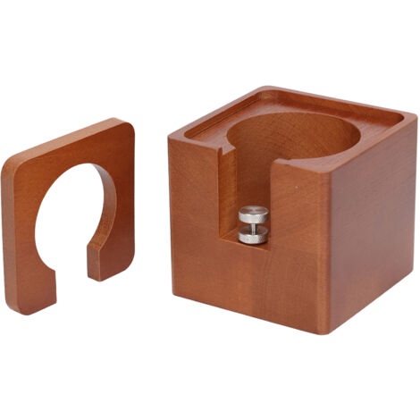 Coffee Portafilter Holder Station Wood Coffee Portafilter Tamping Stand for 51mm 54mm 58mm (1/5)