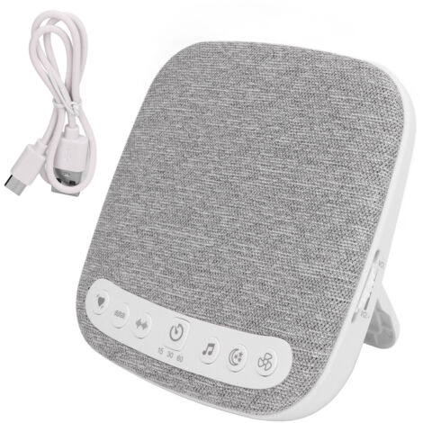 18 Sounds White Noise Sound Machine Automatic Shutdown Timer Rest Baby Sooth Machine (1/5)
