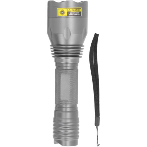 UV Flashlight Portable Aluminum Alloy Shell 365nm LED Blacklight Flashlight for Forged Documents Detecting (1/5)