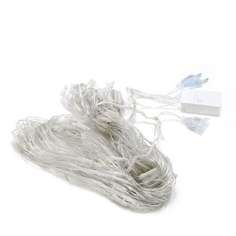 Net Mesh String LED Lights 4.9x4.9ft Waterproof Outdoor Christmas Net Lights for Christmas Outdoor Wedding (1/5)