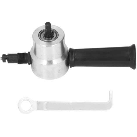 Double Head Metal Sheet Nibbler Cutter Portable Aluminium Alloy Electric Nibbler Cutting Tool (1/5)