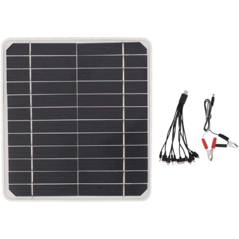 10W 12V Solar Panel Car Battery Charger 10 Watt 12 Volt Solar Panel for Charging Cars Mobile Phone Batteries (1/5)