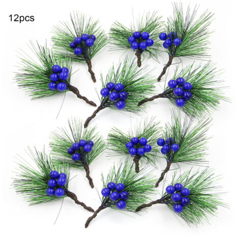 Christmas Garland Hanging Simulation Wreath for Living Room Bedroom Office Wedding Birthday (1/5)