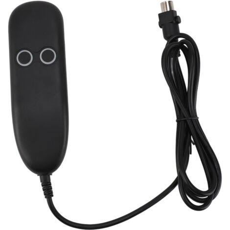 Electric Sofa Controller 2 Button Massage Sofa Controller Recliner Chair Handset for Home Theater Straight 5 Pin