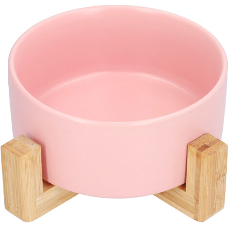 Fruit Salad Dessert Bowl Ceramic Bowl with Frame Big and Round Easy to Clean and Safe for FamilyPink