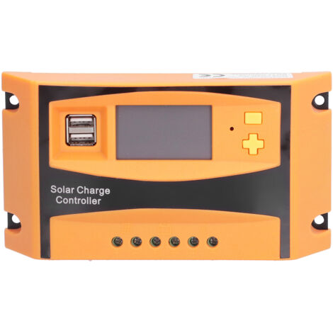 12V/24V Solar Charge Controller Solar Charge Discharge Regulator Waterproof Photovoltaic Controller40A