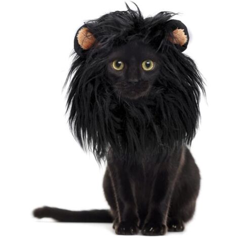 Pet Wig for Dog Cat Hair Headgear Cosplay Costume for Christmas Halloween Party (1/5)