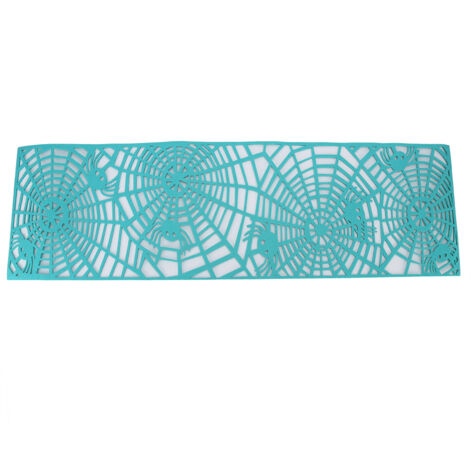 Rectangle Shape Tablecloth Hollow Out Table Runner for Wedding Household DecorationsGreen (1/5)