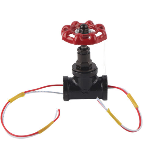 G1/2 Steampunk Style Tee Valve Light Switch with Wires for Industrial Robot Table Lamp Fixture 12V 120V (1/5)