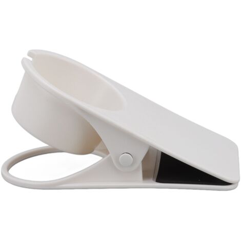 Water Cup Bracket Stable Multifunctional High Temperature Resistance Desktop Cup Holder for Home Office White (1/5)