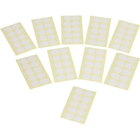 10Pcs Candle Wick Stickers Double Sided Heat Resistant Durable Convenient Candle Making Stickers (1/5)