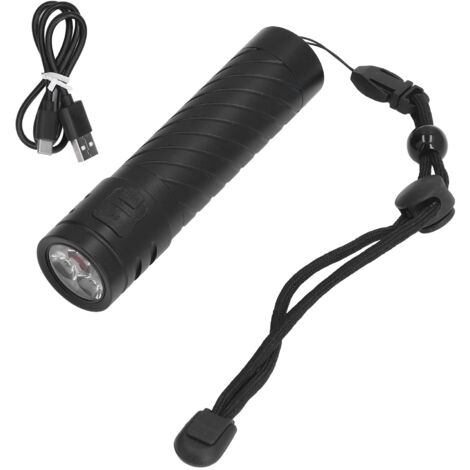 LED Camping Flashlight 3LED 3000LM Five Lighting Modes Super Bright White Light Flashlight for Outdoor Emergency (1/5)