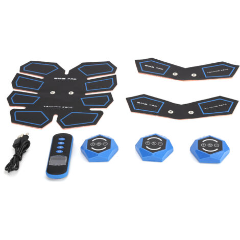 Household EMS Abdominal Muscle Patch Muscle Training Stimulator Body Massager Fitness Equipment
